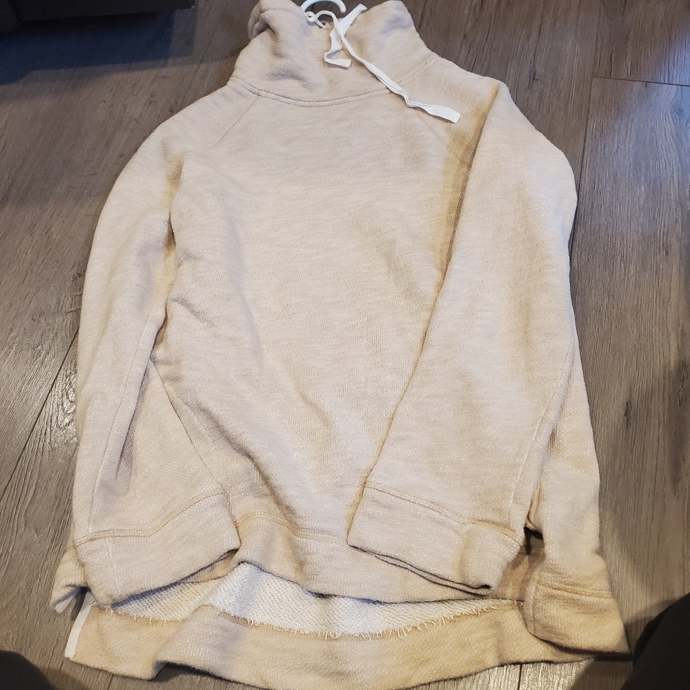 J. Crew beige tunic sweater